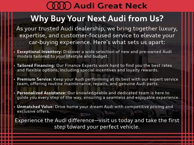 used 2024 Audi Q3 car, priced at $34,895