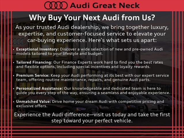 new 2025 Audi Q7 car, priced at $73,575