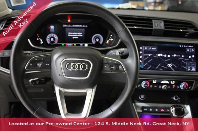 used 2022 Audi Q3 car, priced at $29,850