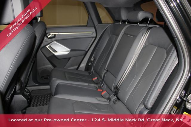 used 2024 Audi Q3 car, priced at $37,250