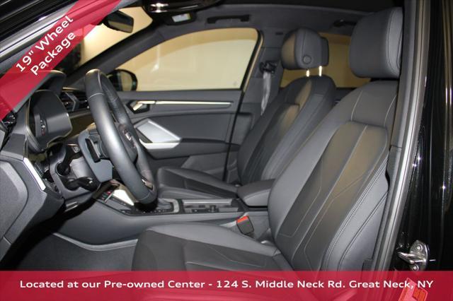 used 2024 Audi Q3 car, priced at $37,250