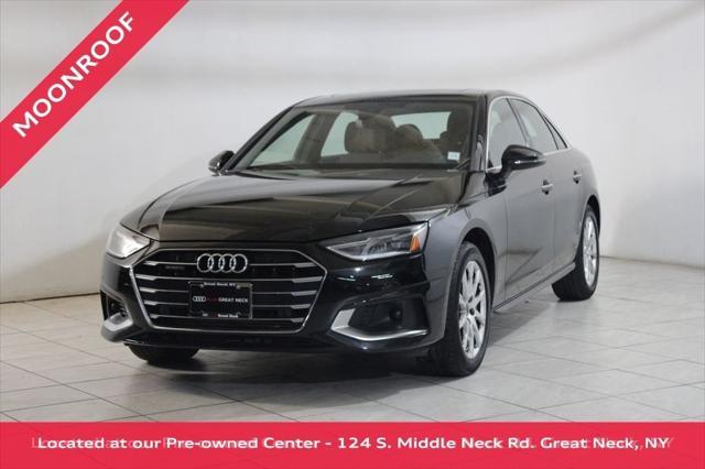 used 2021 Audi A4 car, priced at $23,495