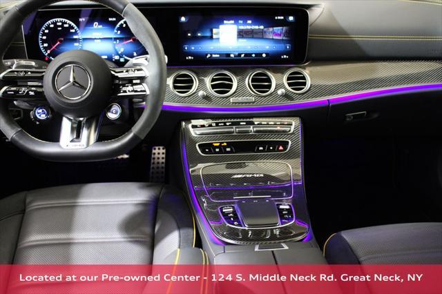 used 2023 Mercedes-Benz AMG E 63 car, priced at $135,000