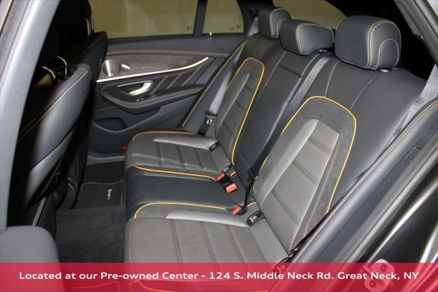 used 2023 Mercedes-Benz AMG E 63 car, priced at $135,000