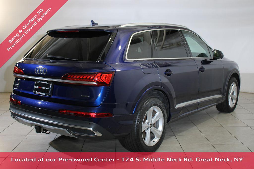 used 2021 Audi Q7 car, priced at $31,500