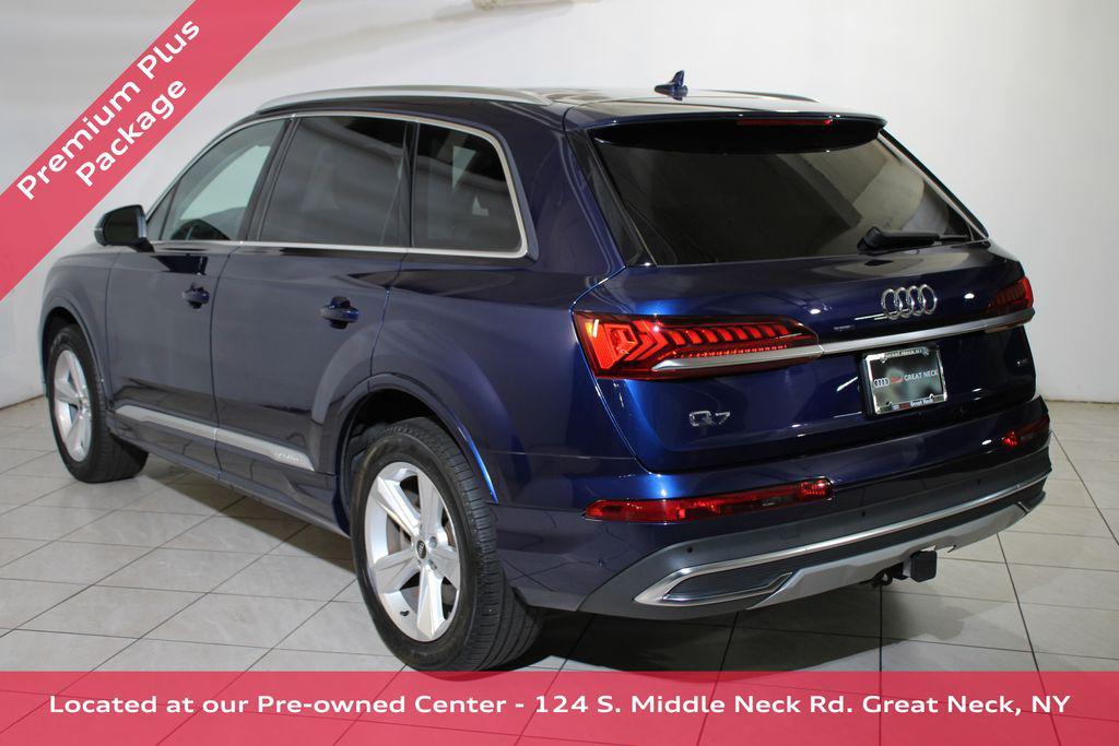 used 2021 Audi Q7 car, priced at $31,500