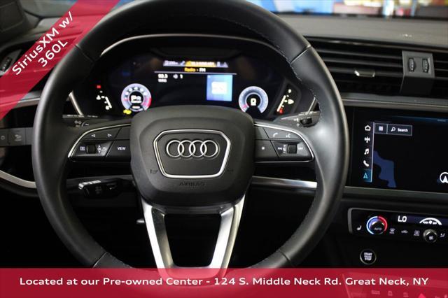 used 2024 Audi Q3 car, priced at $37,850