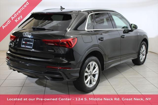 used 2022 Audi Q3 car, priced at $29,850