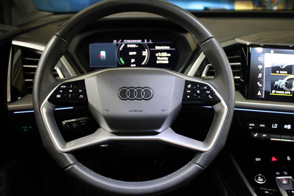 used 2024 Audi Q4 e-tron car, priced at $37,023
