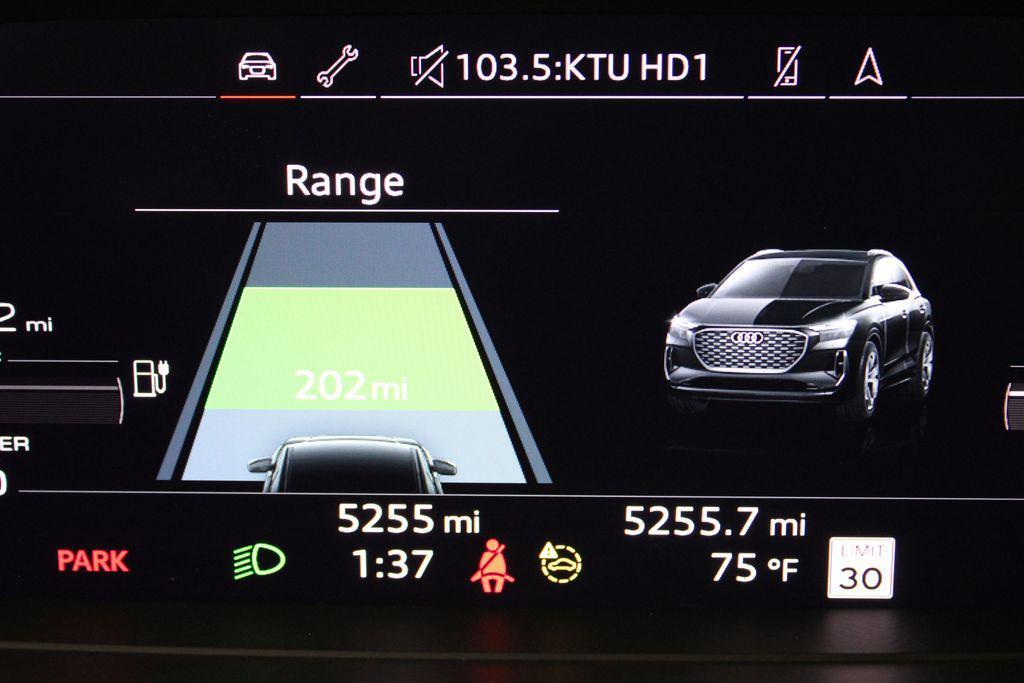 used 2024 Audi Q4 e-tron car, priced at $37,023