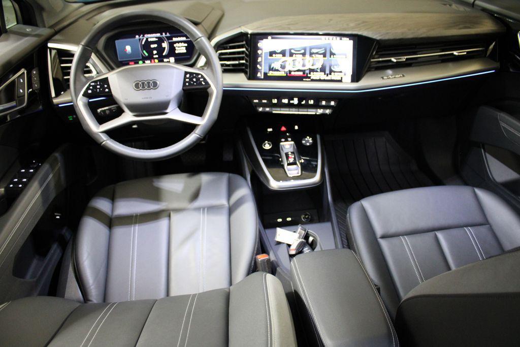 used 2024 Audi Q4 e-tron car, priced at $37,023