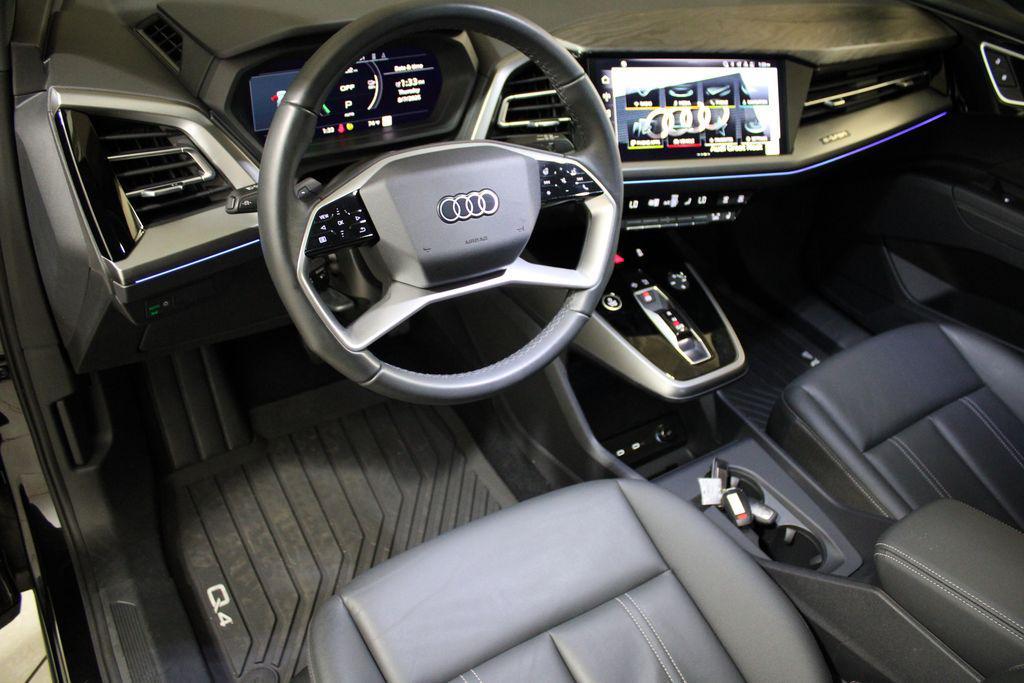 used 2024 Audi Q4 e-tron car, priced at $37,023