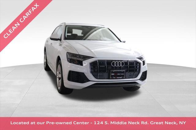 used 2023 Audi Q8 car, priced at $54,895