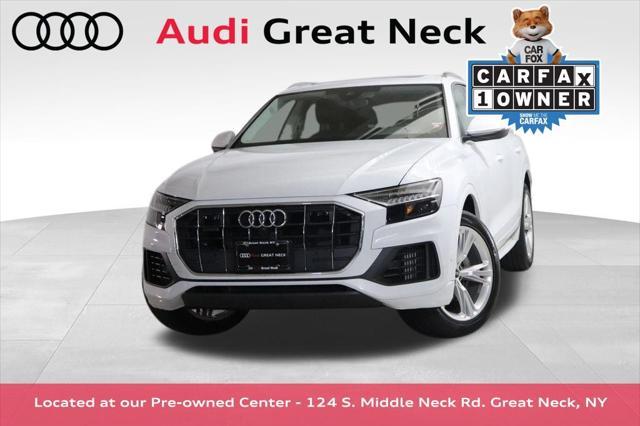 used 2023 Audi Q8 car, priced at $54,895