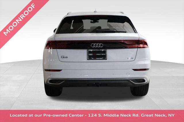 used 2023 Audi Q8 car, priced at $54,895