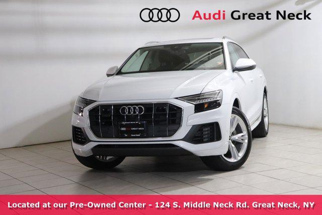 used 2023 Audi Q8 car, priced at $58,495