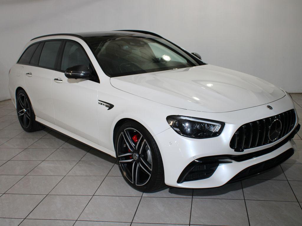 used 2018 Mercedes-Benz AMG E 63 car, priced at $71,488
