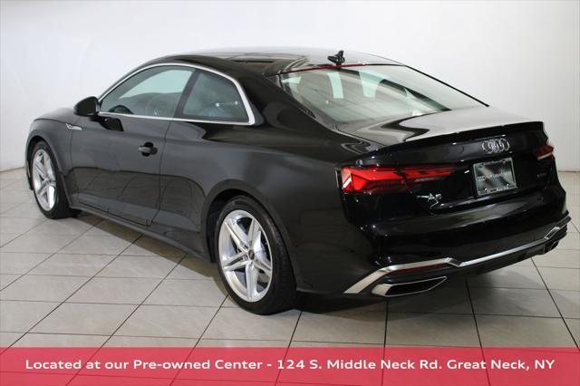 used 2022 Audi A5 car, priced at $31,989