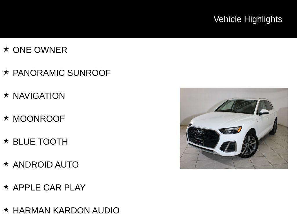 used 2022 Audi Q5 car, priced at $25,491