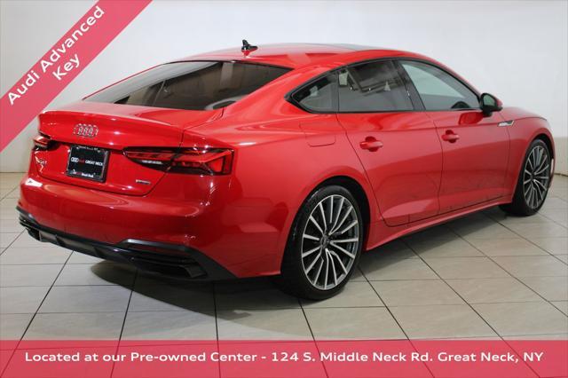 used 2022 Audi A5 Sportback car, priced at $31,250
