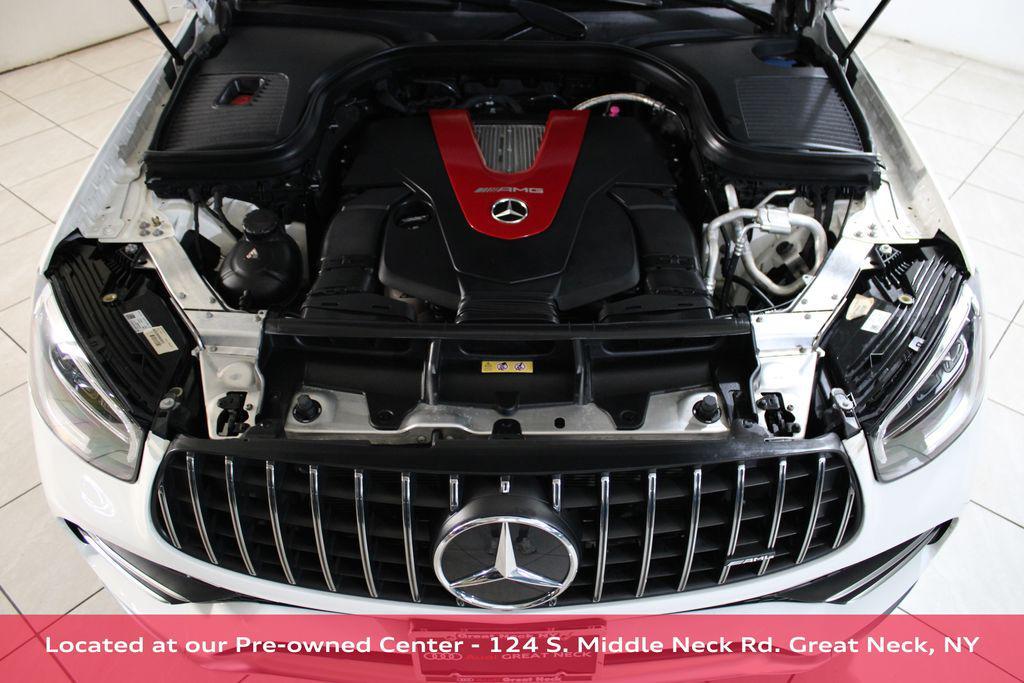 used 2022 Mercedes-Benz AMG GLC 43 car, priced at $43,900