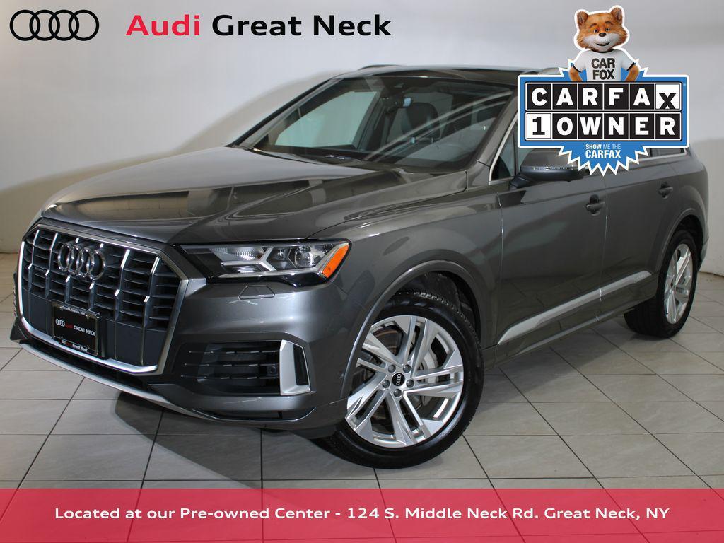 used 2021 Audi Q7 car, priced at $28,317