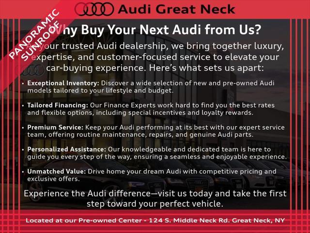 used 2024 Audi Q8 car, priced at $67,895