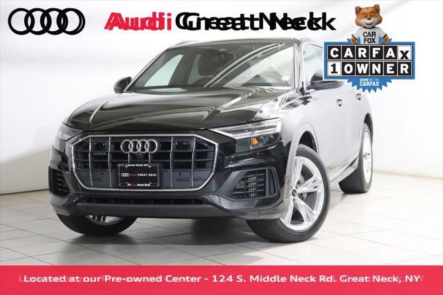 used 2022 Audi Q8 car, priced at $45,895