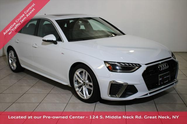 used 2022 Audi A4 car, priced at $31,500