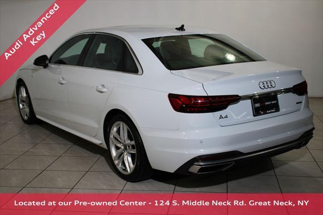 used 2022 Audi A4 car, priced at $31,500