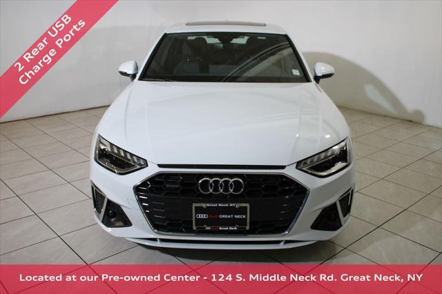 used 2022 Audi A4 car, priced at $31,500