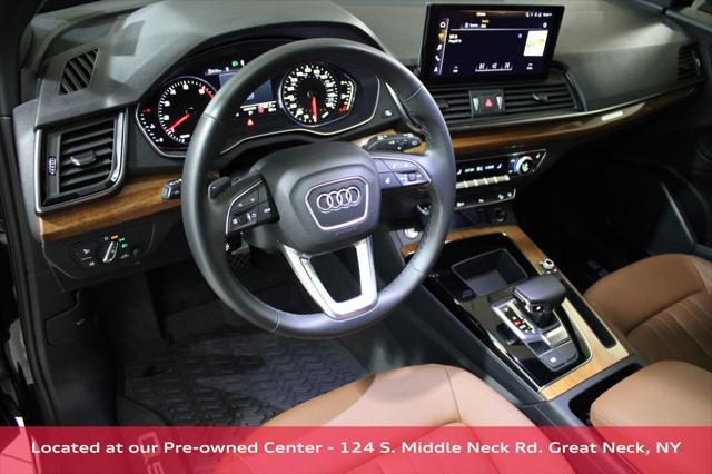 used 2022 Audi Q5 car, priced at $35,700