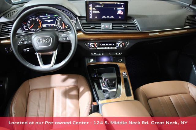 used 2022 Audi Q5 car, priced at $35,700