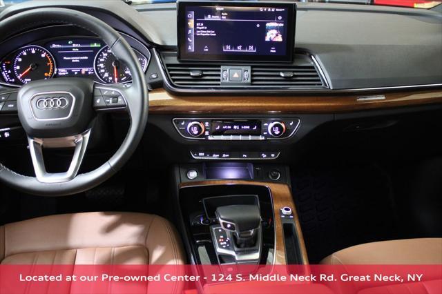 used 2022 Audi Q5 car, priced at $35,700
