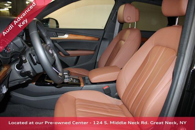 used 2022 Audi Q5 car, priced at $35,700