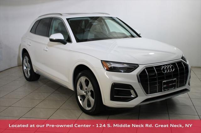 used 2021 Audi Q5 car, priced at $27,800
