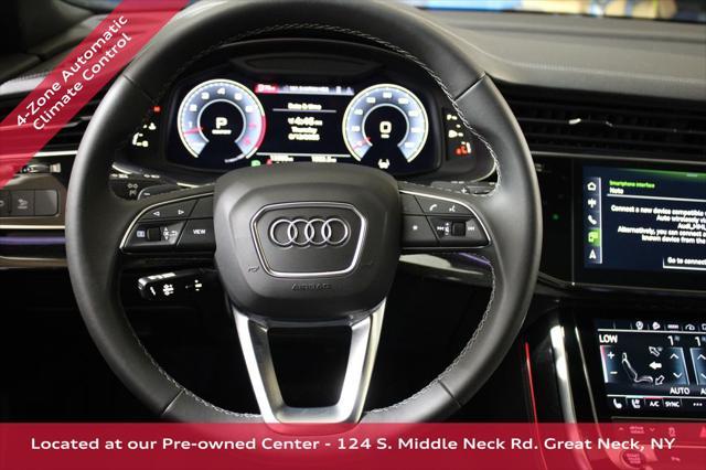 used 2023 Audi Q8 car, priced at $59,990