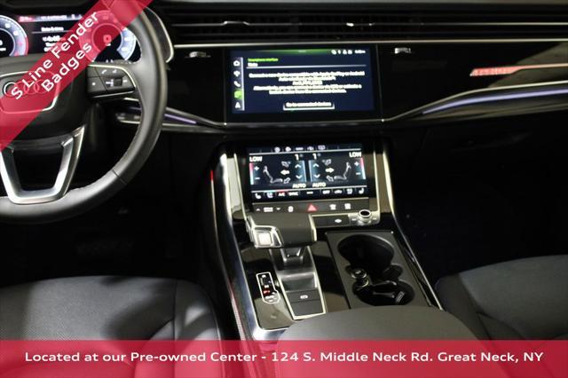 used 2023 Audi Q8 car, priced at $59,990