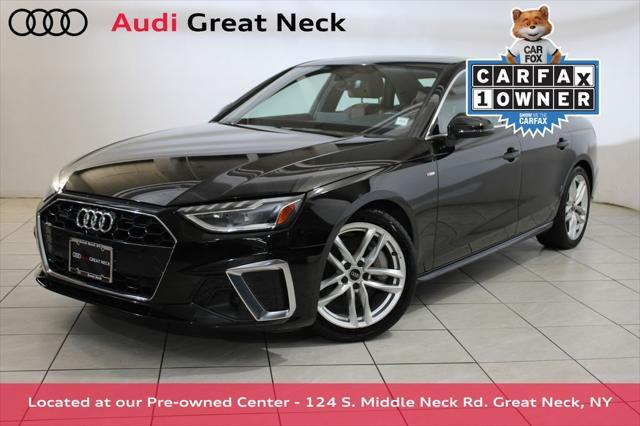 used 2022 Audi A4 car, priced at $29,882