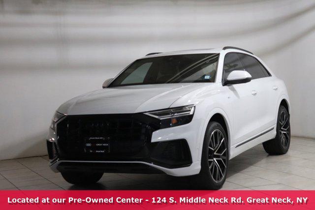 used 2021 Audi Q8 car, priced at $44,795