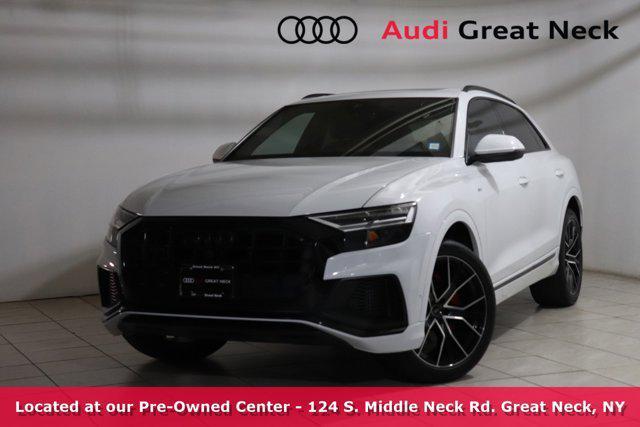 used 2021 Audi Q8 car, priced at $45,990