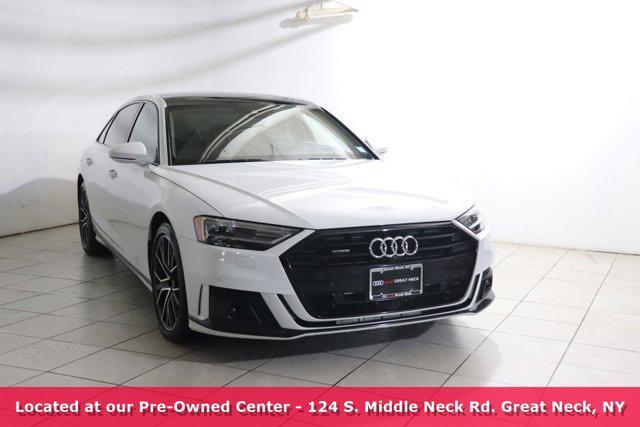 used 2020 Audi A8 car, priced at $46,495