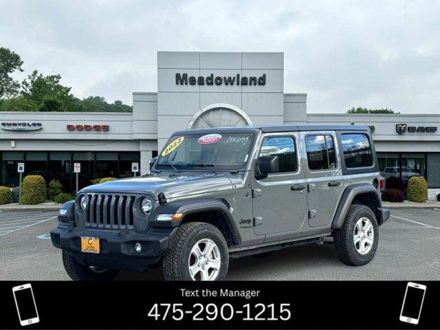 used 2022 Jeep Wrangler Unlimited car, priced at $33,990