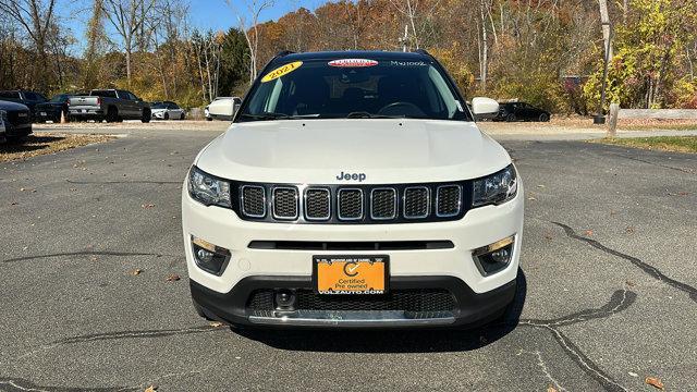 used 2021 Jeep Compass car, priced at $21,497