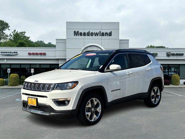 used 2021 Jeep Compass car, priced at $21,497