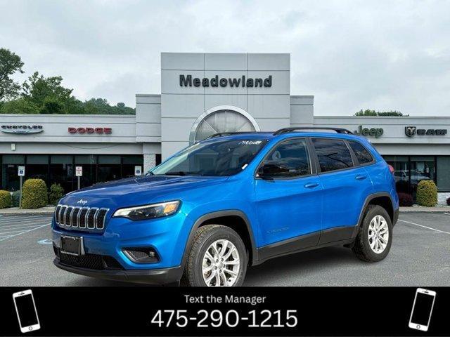 used 2022 Jeep Cherokee car, priced at $24,990