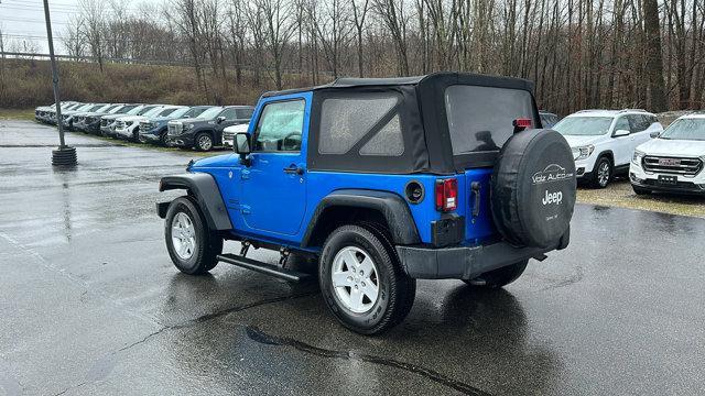 used 2016 Jeep Wrangler car, priced at $15,996