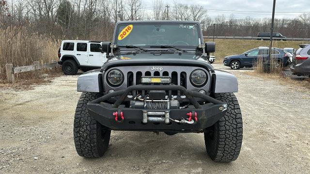 used 2016 Jeep Wrangler Unlimited car, priced at $27,999