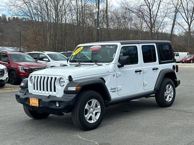used 2021 Jeep Wrangler Unlimited car, priced at $32,496
