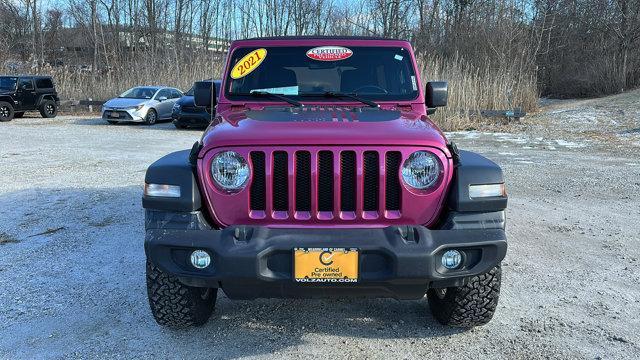 used 2021 Jeep Wrangler Unlimited car, priced at $30,299